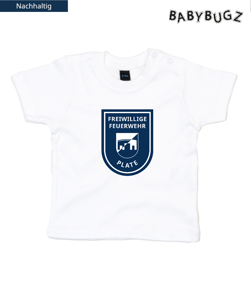 Babybugz Baby T-Shirt White "Anton"
