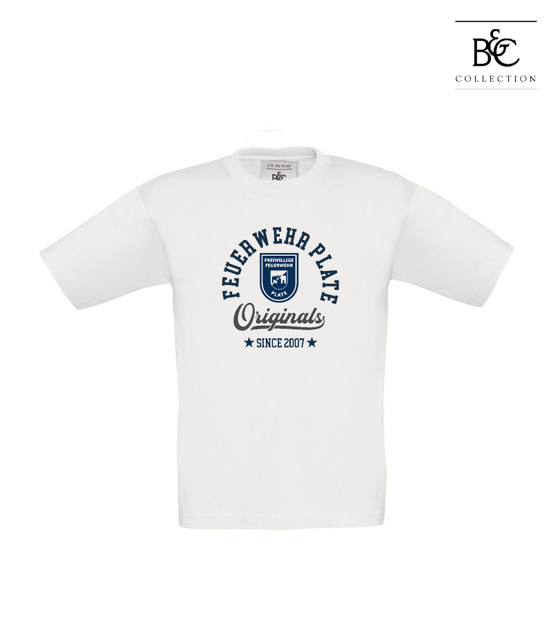 B&C Kinder T-Shirt White "Jacob"