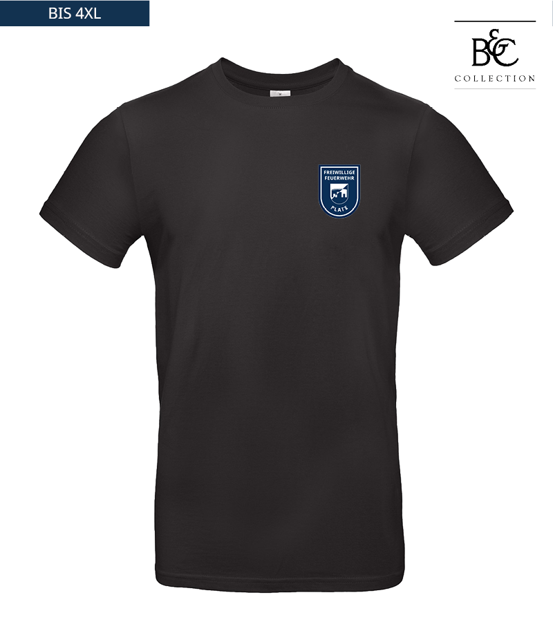 B&C Herren T-Shirt Black "Anton"