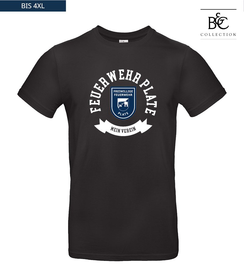 B&C Herren T-Shirt Black "Bono"