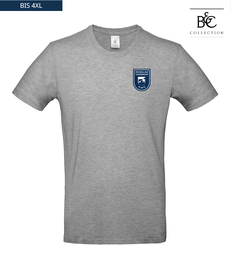B&C Herren T-Shirt Sports Grey "Anton"