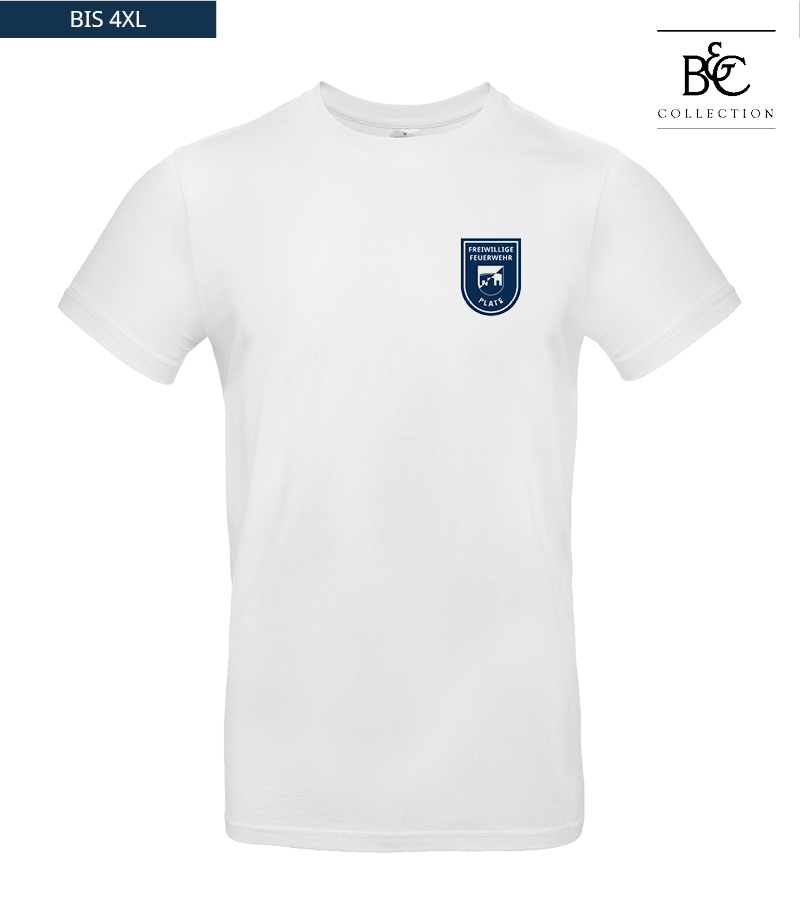 B&C Herren T-Shirt White "Anton"