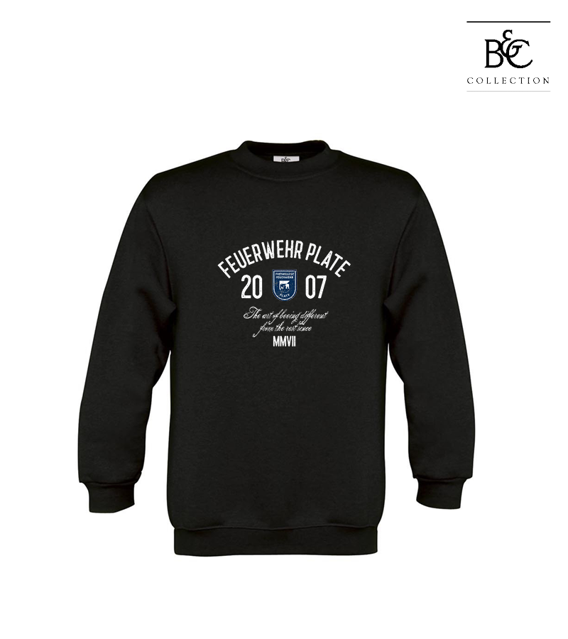 B&C Kinder Sweatshirt Black "Isack"