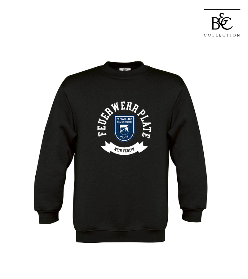 B&C Kinder Sweatshirt Black "Bono"