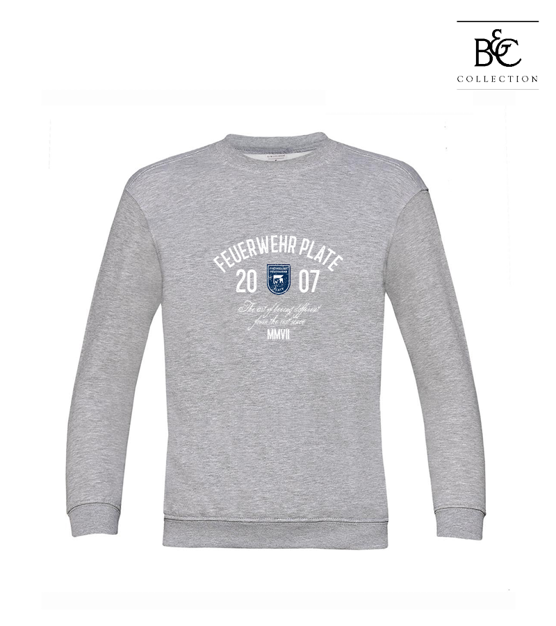 B&C Kinder Sweatshirt Heather Grey "Isack"