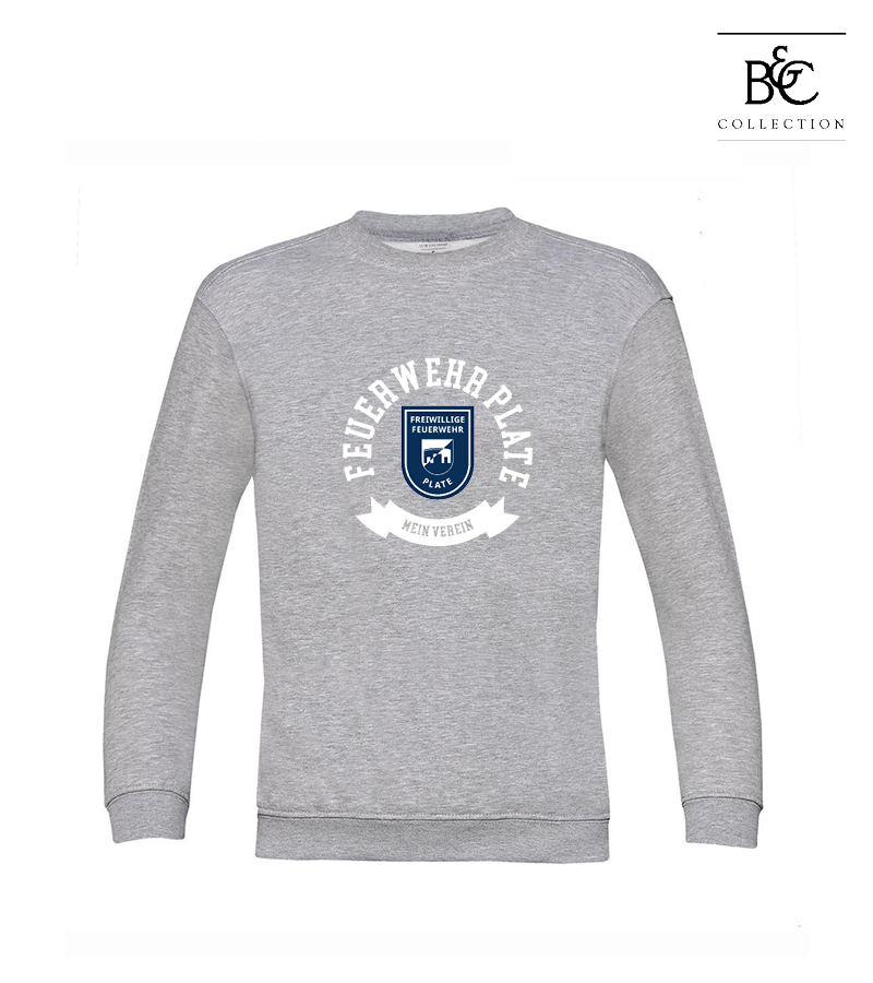 B&C Kinder Sweatshirt Heather Grey "Bono"