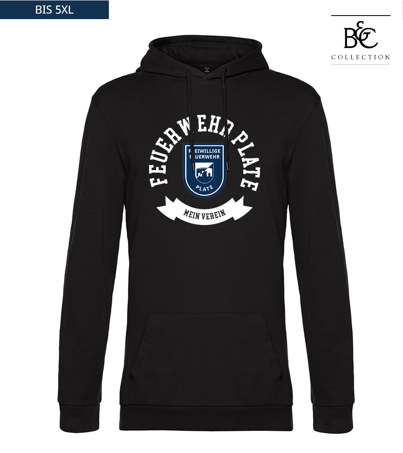 B&C Herren Hoodie Black Pure "Bono"