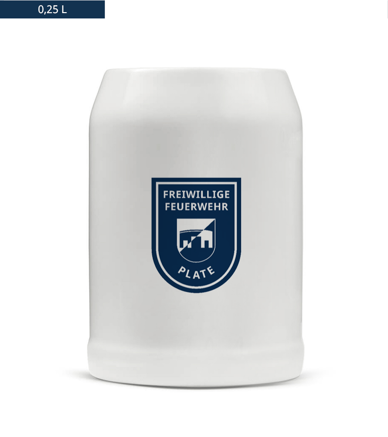 Bierkrug 0,25l White "Anton" A