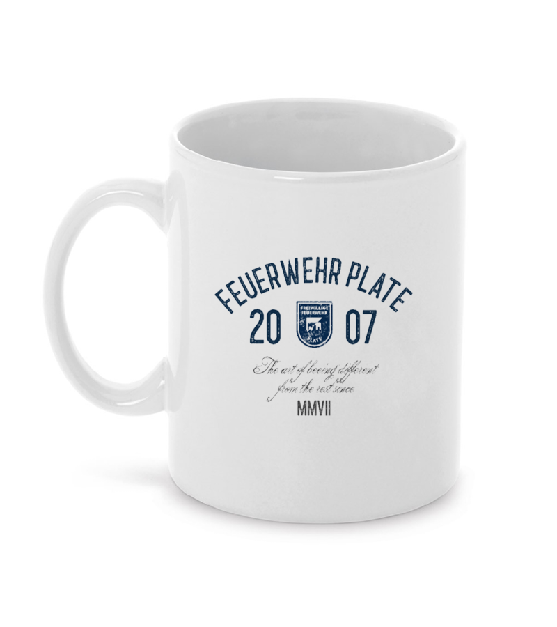 Keramiktasse White "Isack" B