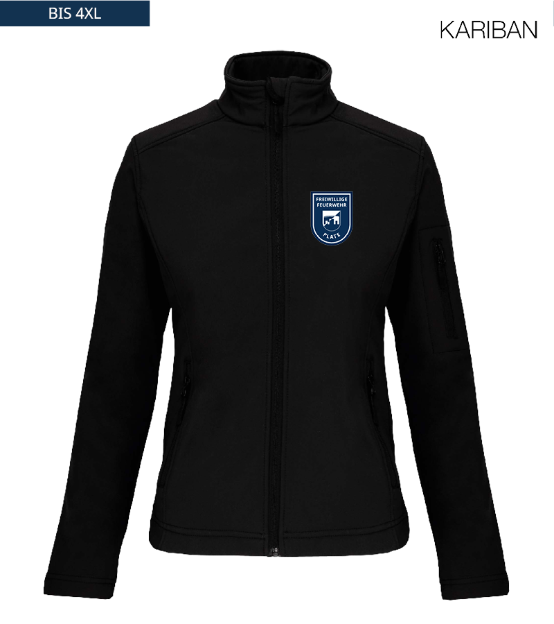 Kariban Damen Softshelljacke Black "Anton"