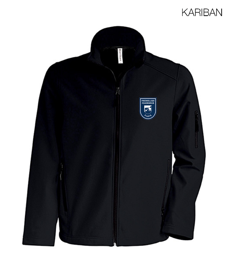 Kariban Kinder Softshelljacke Black "Anton"