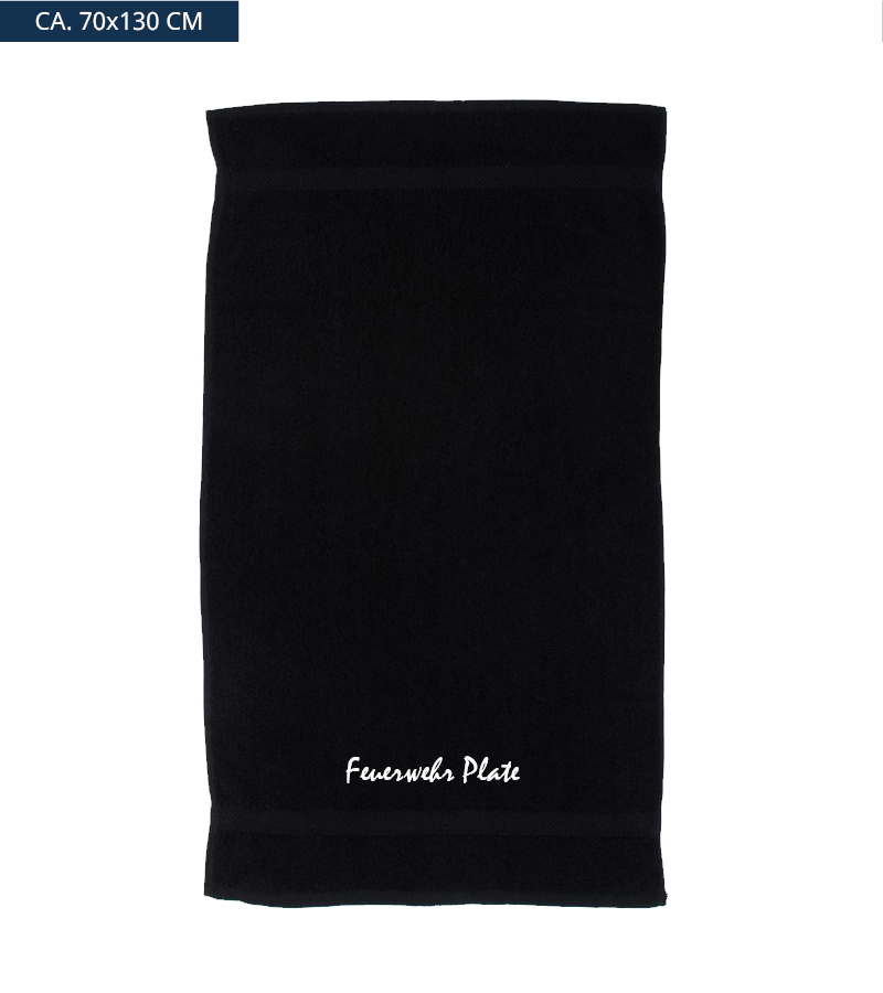 Towel City Badetuch Black "Anton"