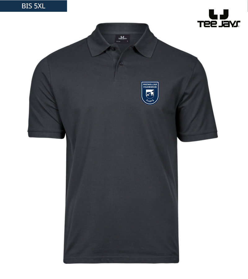Tee Jays Herren Heavy Polo-Shirt Dark Grey "Anton"